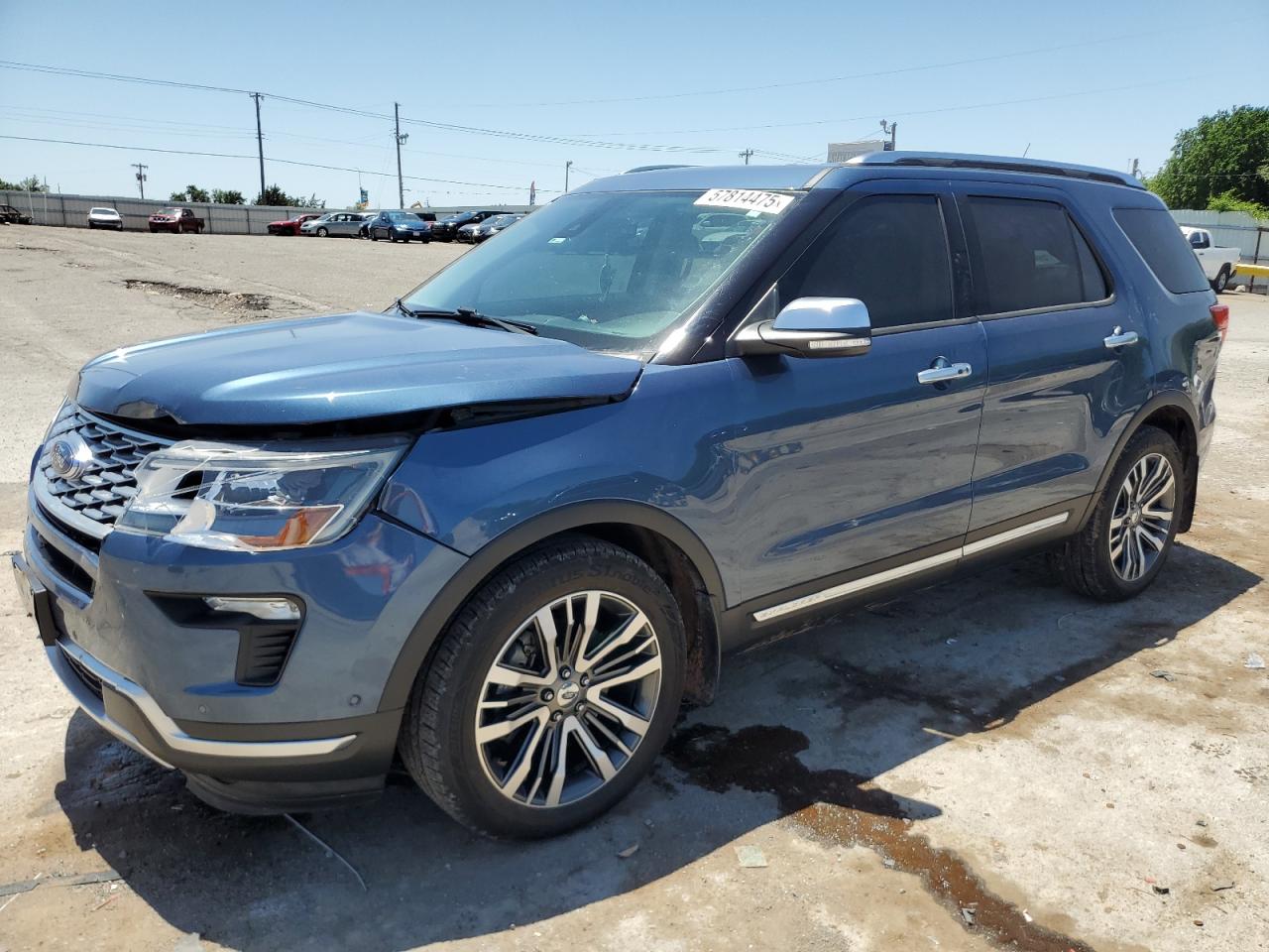 2018 Ford Explorer Platinum zu verkaufen in Oklahoma City, OK - Front End