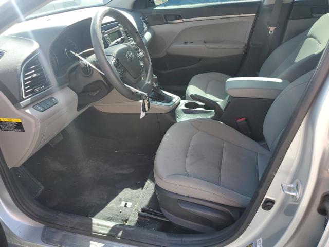  HYUNDAI ELANTRA 2018 Srebrny