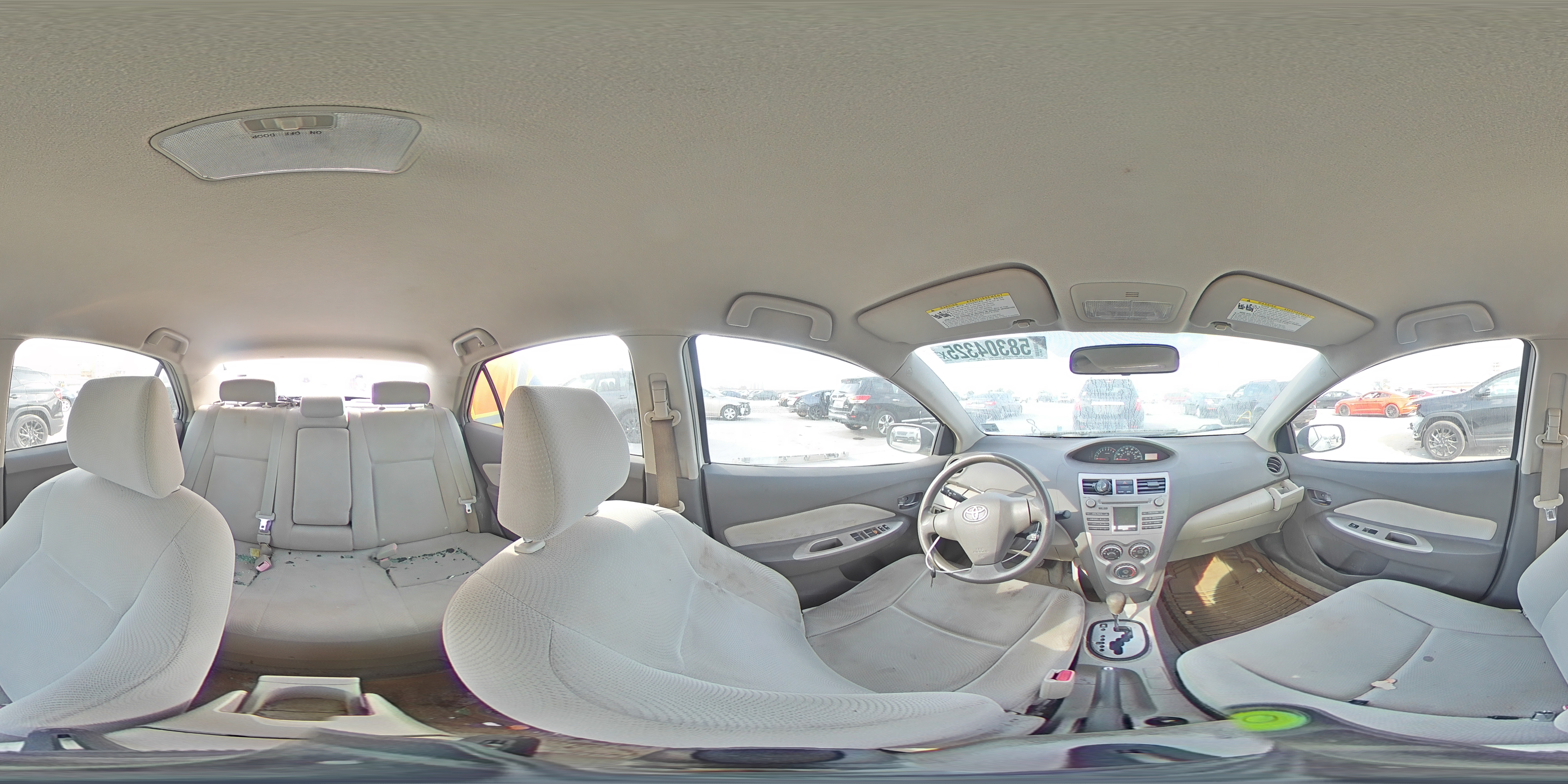 2009 Toyota Yaris VIN: JTDBT903391302095 Lot: 58304325
