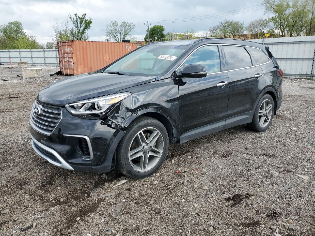 2018 Hyundai Santa Fe Se Ultimate للبيع في Chicago Heights، IL - Front End