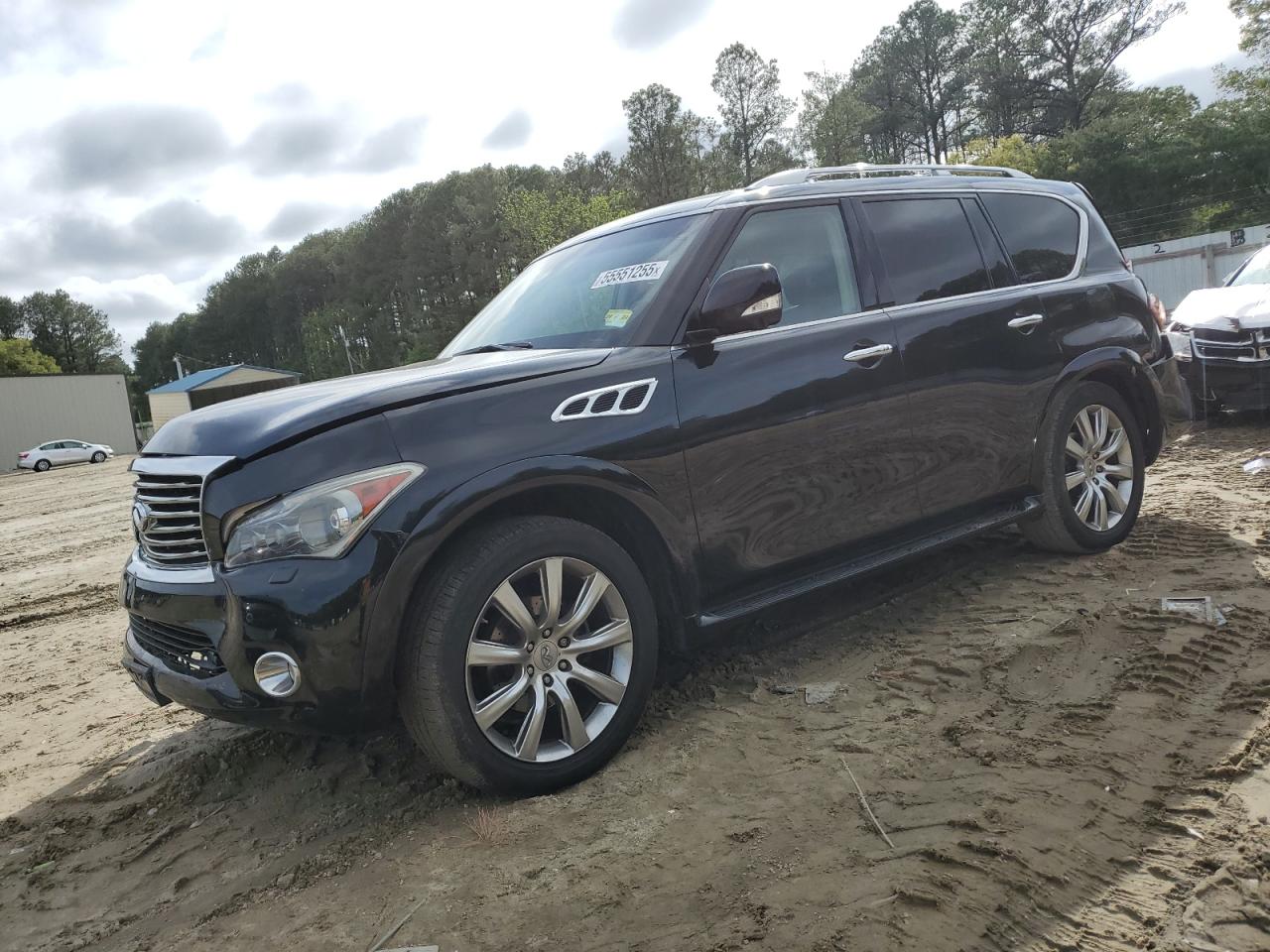 2012 Infiniti Qx56 zu verkaufen in Seaford, DE - Rear End