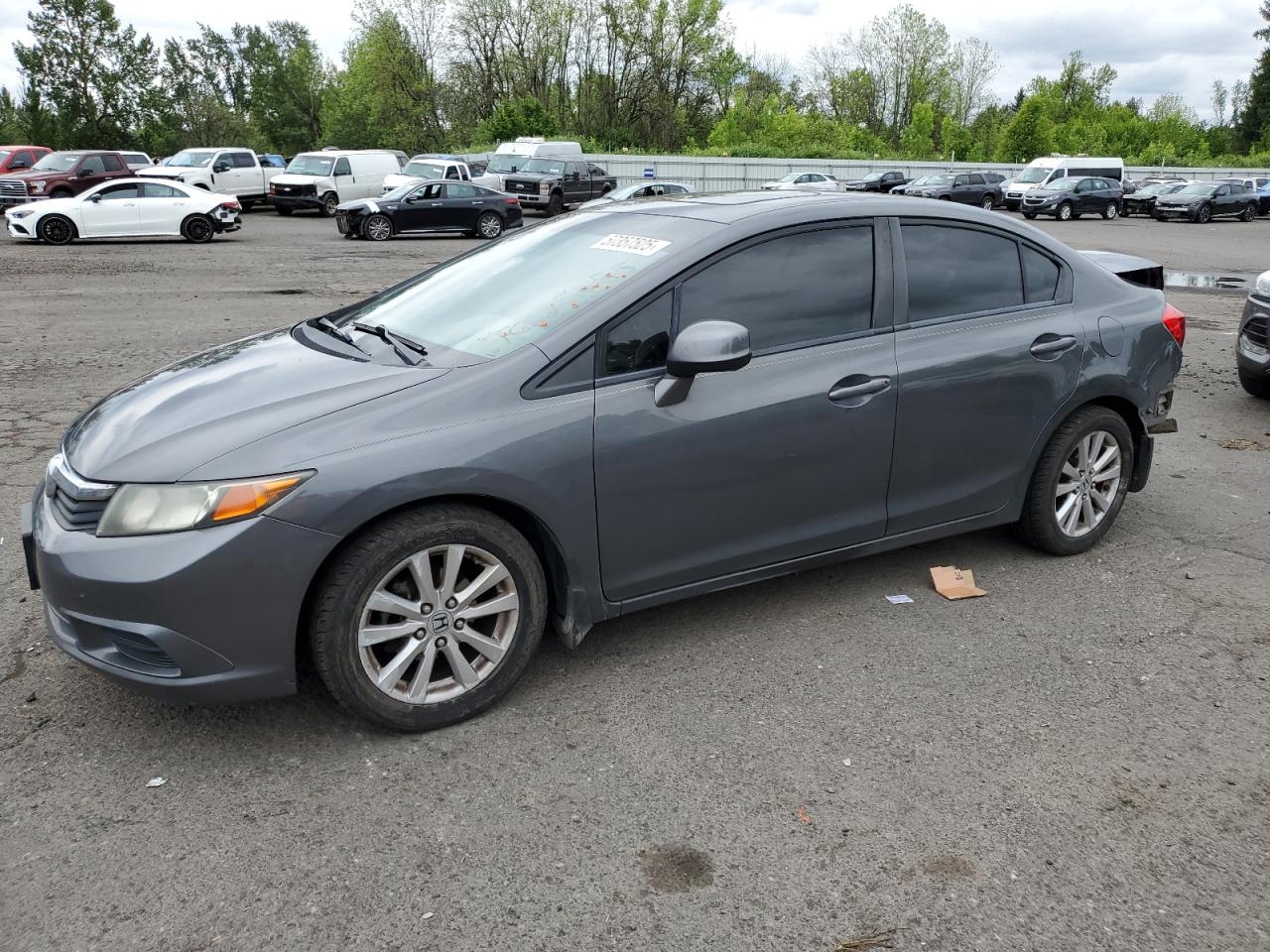 2012 Honda Civic Exl for Sale in Portland, OR - Rear End