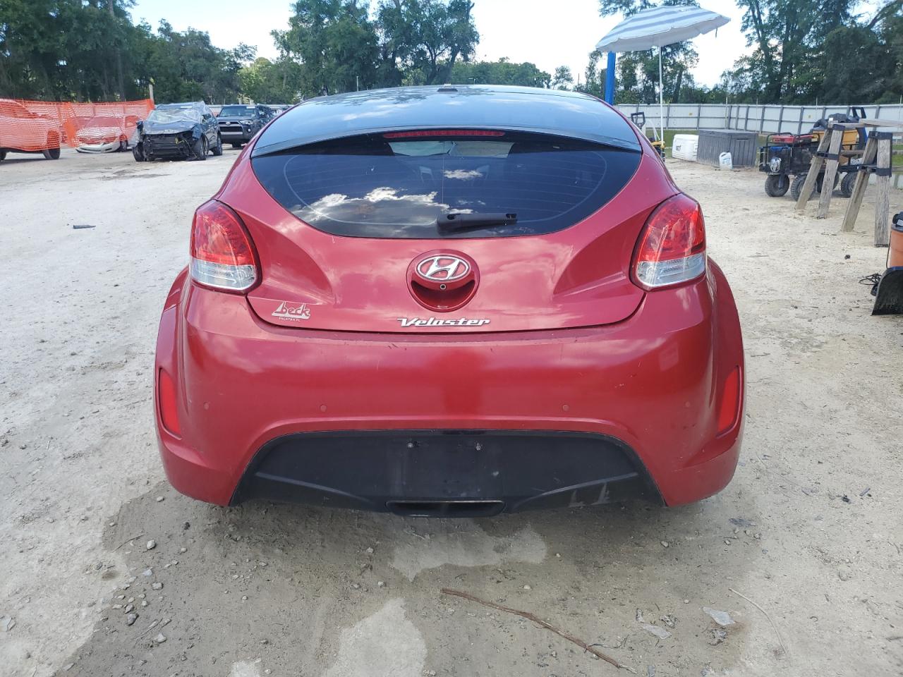 2016 Hyundai Veloster VIN: KMHTC6AD7GU297596 Lot: 56293395