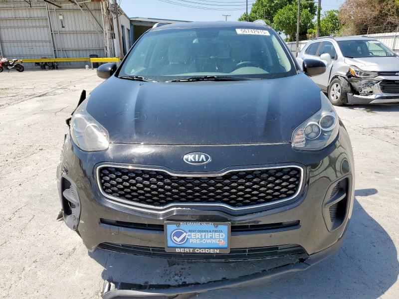  KIA SPORTAGE 2019 Чорний