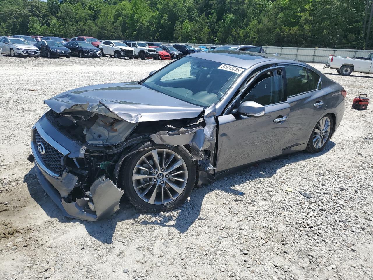 2019 Infiniti Q50 Luxe zu verkaufen in Ellenwood, GA - Front End