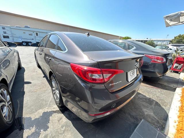 Sedans HYUNDAI SONATA 2015 Brązowy