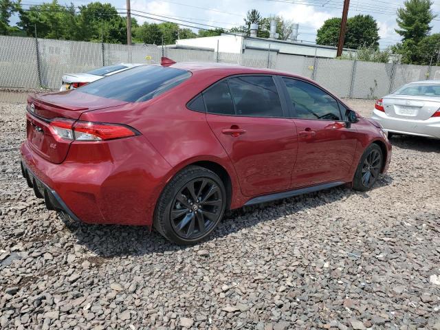  TOYOTA COROLLA 2023 Czerwony