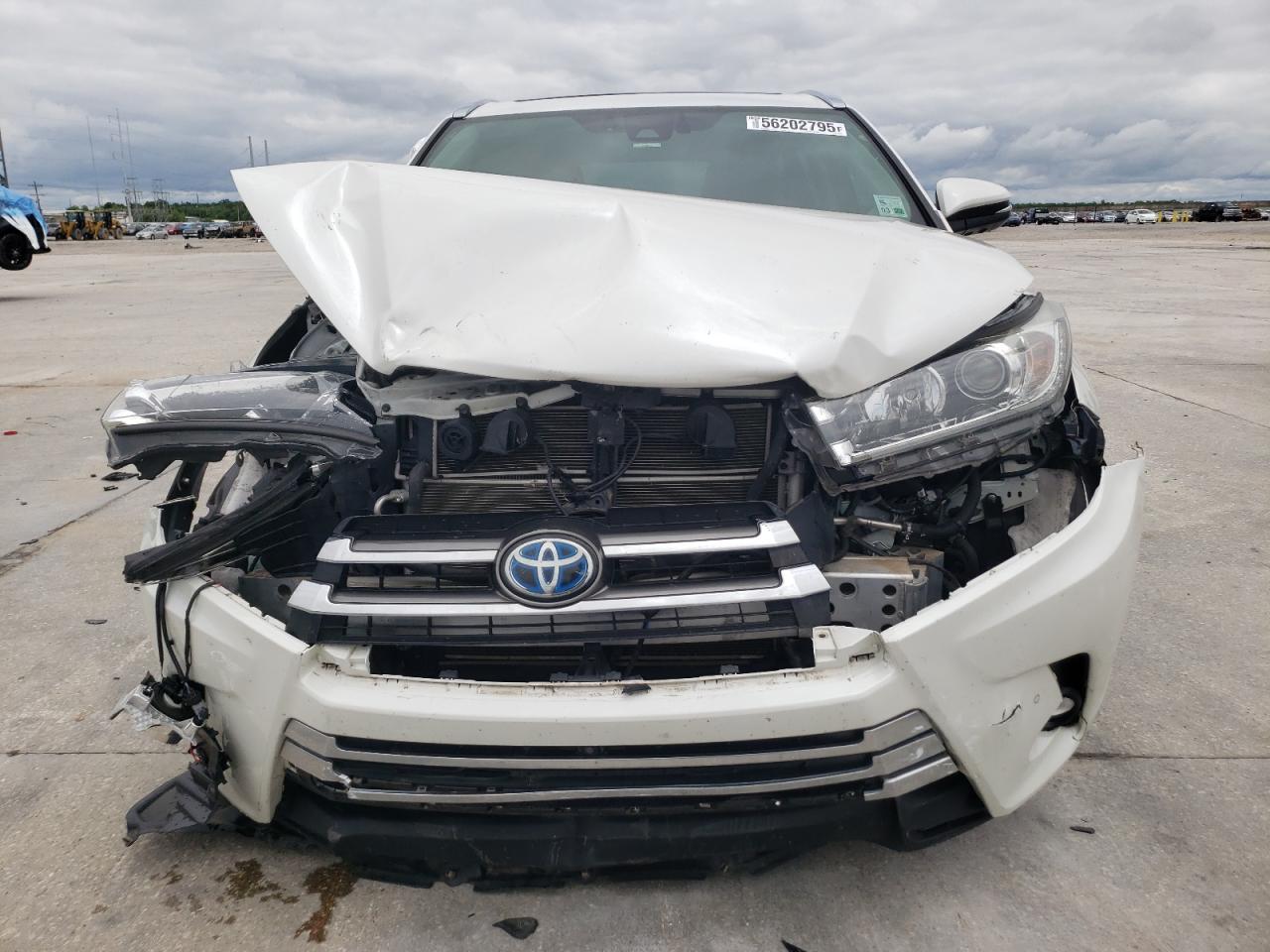 2019 Toyota Highlander Hybrid Limited VIN: 5TDDGRFH2KS056181 Lot: 56202795