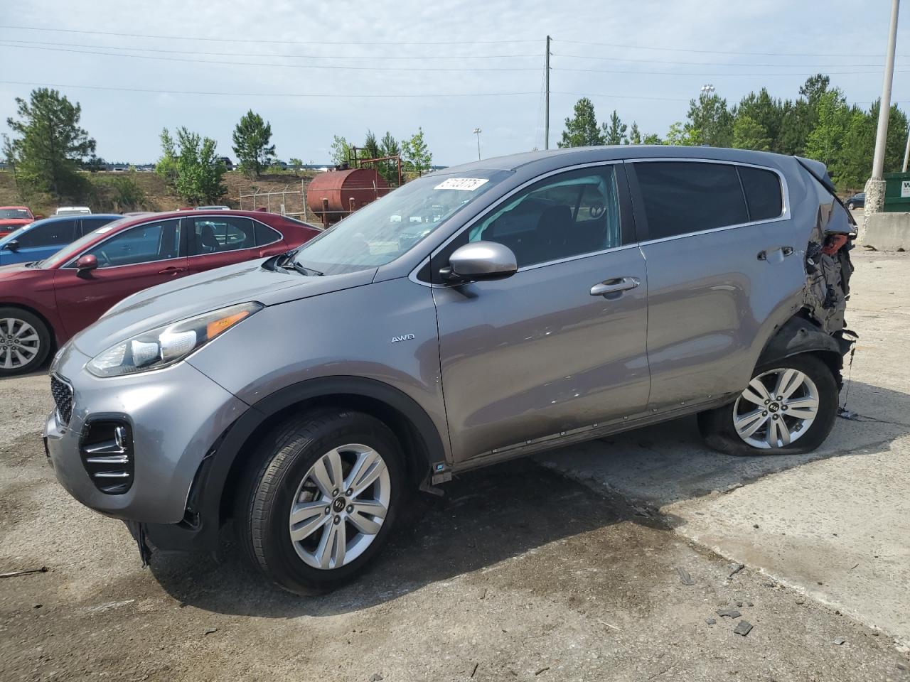 2017 Kia Sportage Lx zu verkaufen in Gaston, SC - Rear End