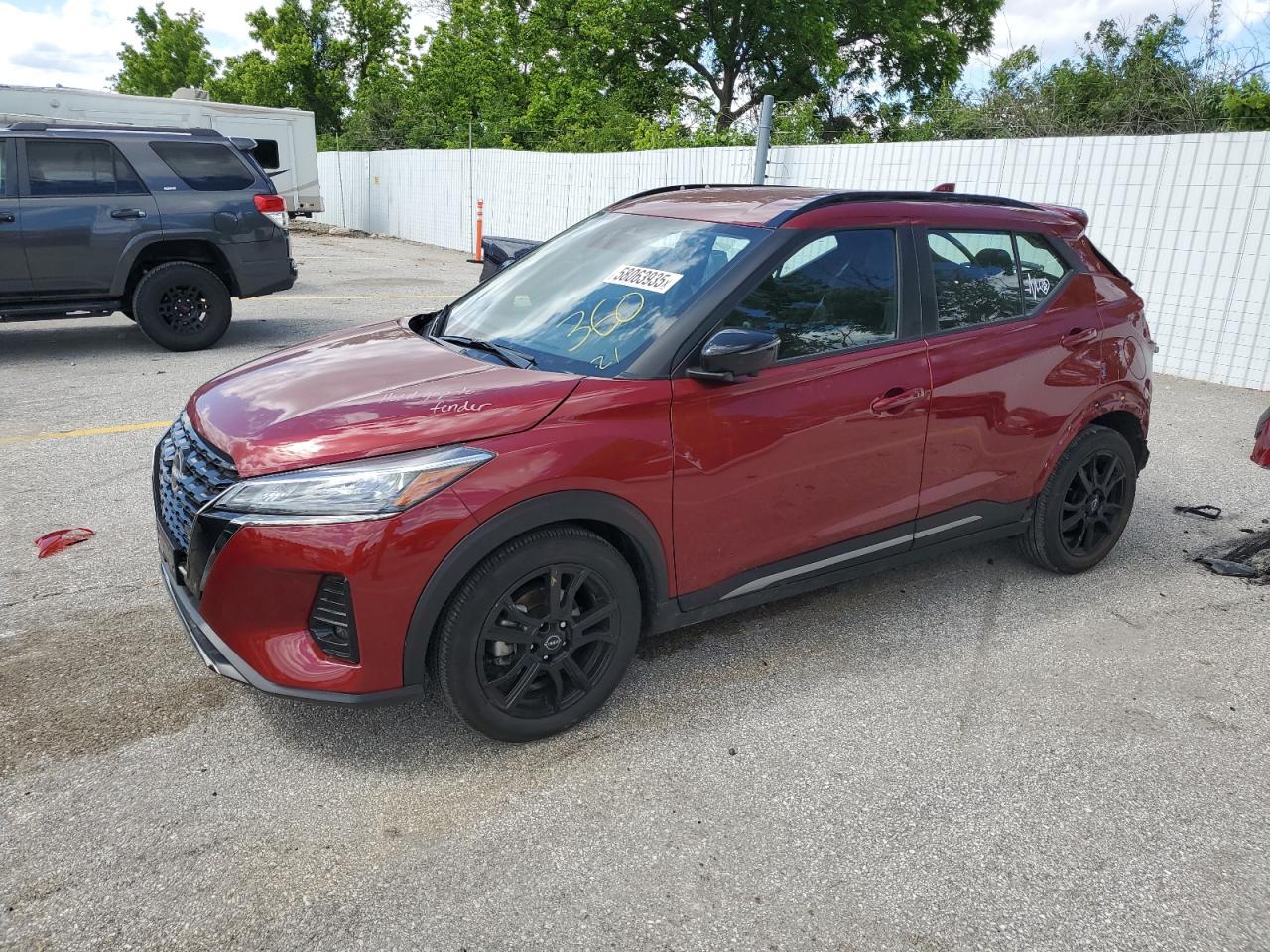 2024 Nissan Kicks Sr იყიდება Bridgeton-ში, MO - Rear End