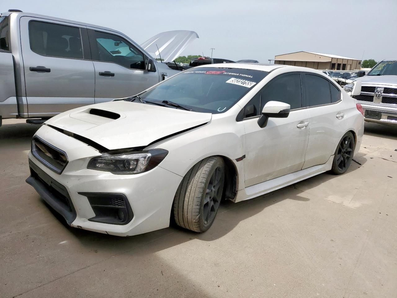 2019 Subaru Wrx Sti Limited იყიდება Wilmer-ში, TX - Front End