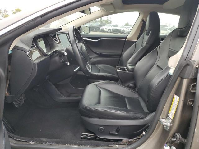 Hatchbacks TESLA MODEL S 2015 Szary