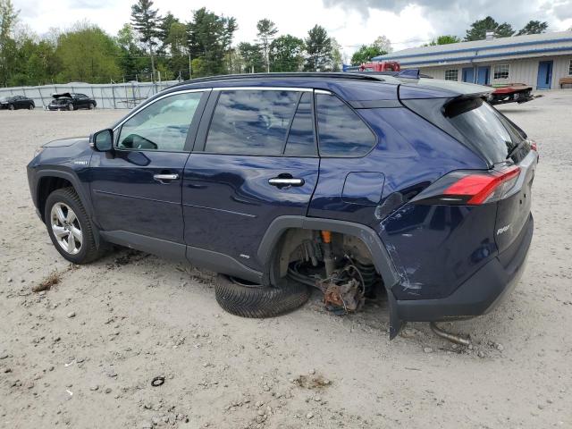  TOYOTA RAV4 2021 Синій
