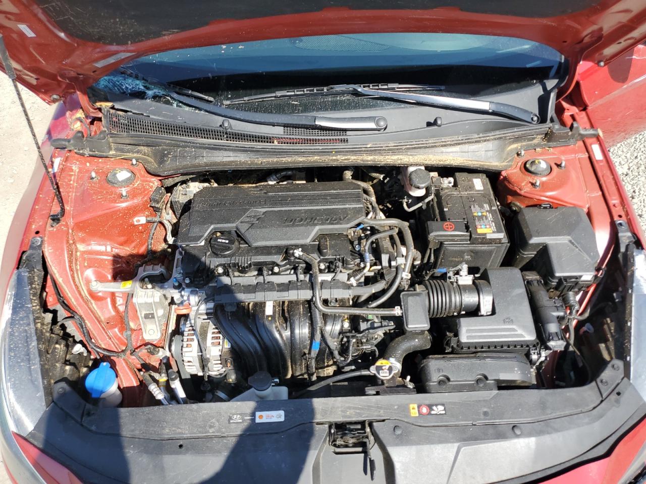 2022 Hyundai Elantra Sel VIN: KMHLN4AG6NU348334 Lot: 57365035