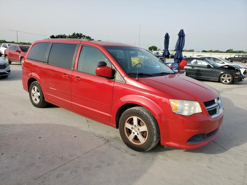 Minivans DODGE CARAVAN 2013 Czerwony