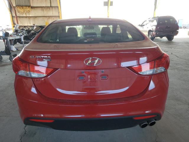  HYUNDAI ELANTRA 2013 Czerwony