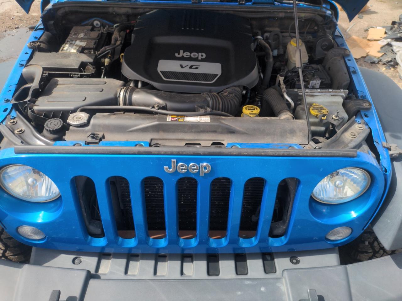 2015 Jeep Wrangler Unlimited Rubicon VIN: 1C4BJWFGXFL536958 Lot: 55234765