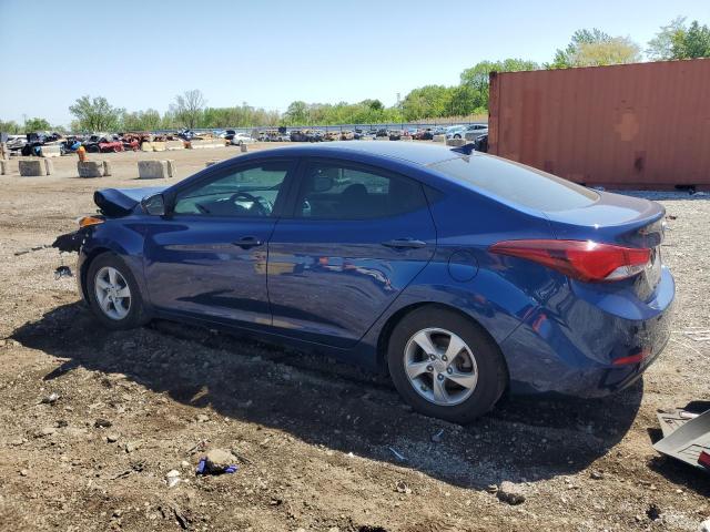  HYUNDAI ELANTRA 2015 Синий