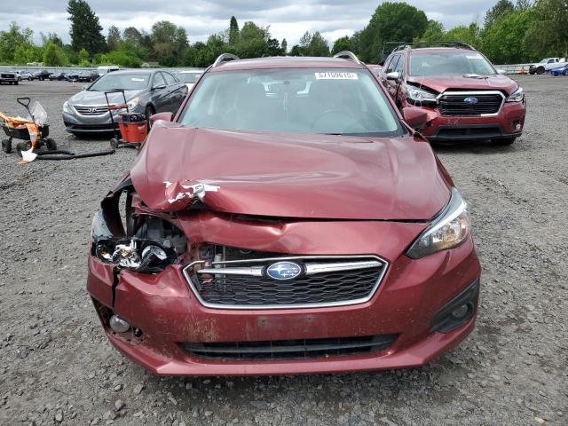  SUBARU IMPREZA 2017 Красный