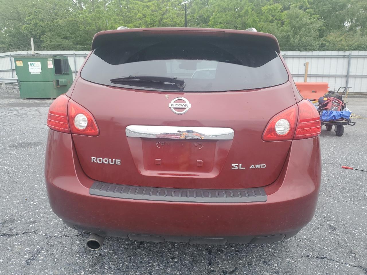 2012 Nissan Rogue S VIN: JN8AS5MV8CW412190 Lot: 58949875