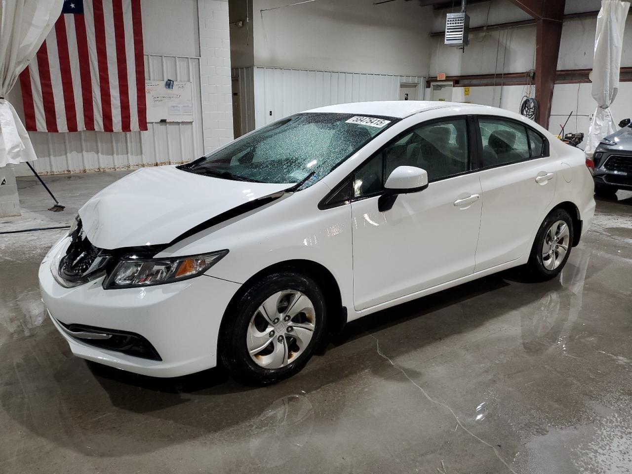 2013 Honda Civic Lx იყიდება Leroy-ში, NY - Front End