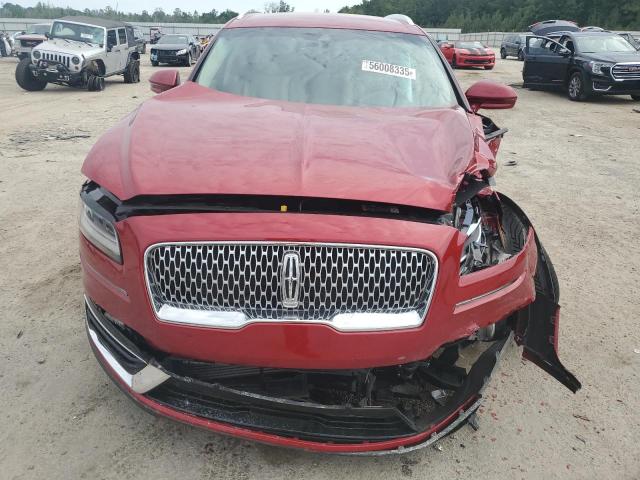  LINCOLN NAUTILUS 2020 Czerwony