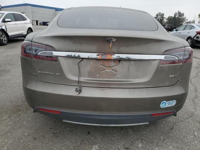 Hatchbacks TESLA MODEL S 2015 Szary
