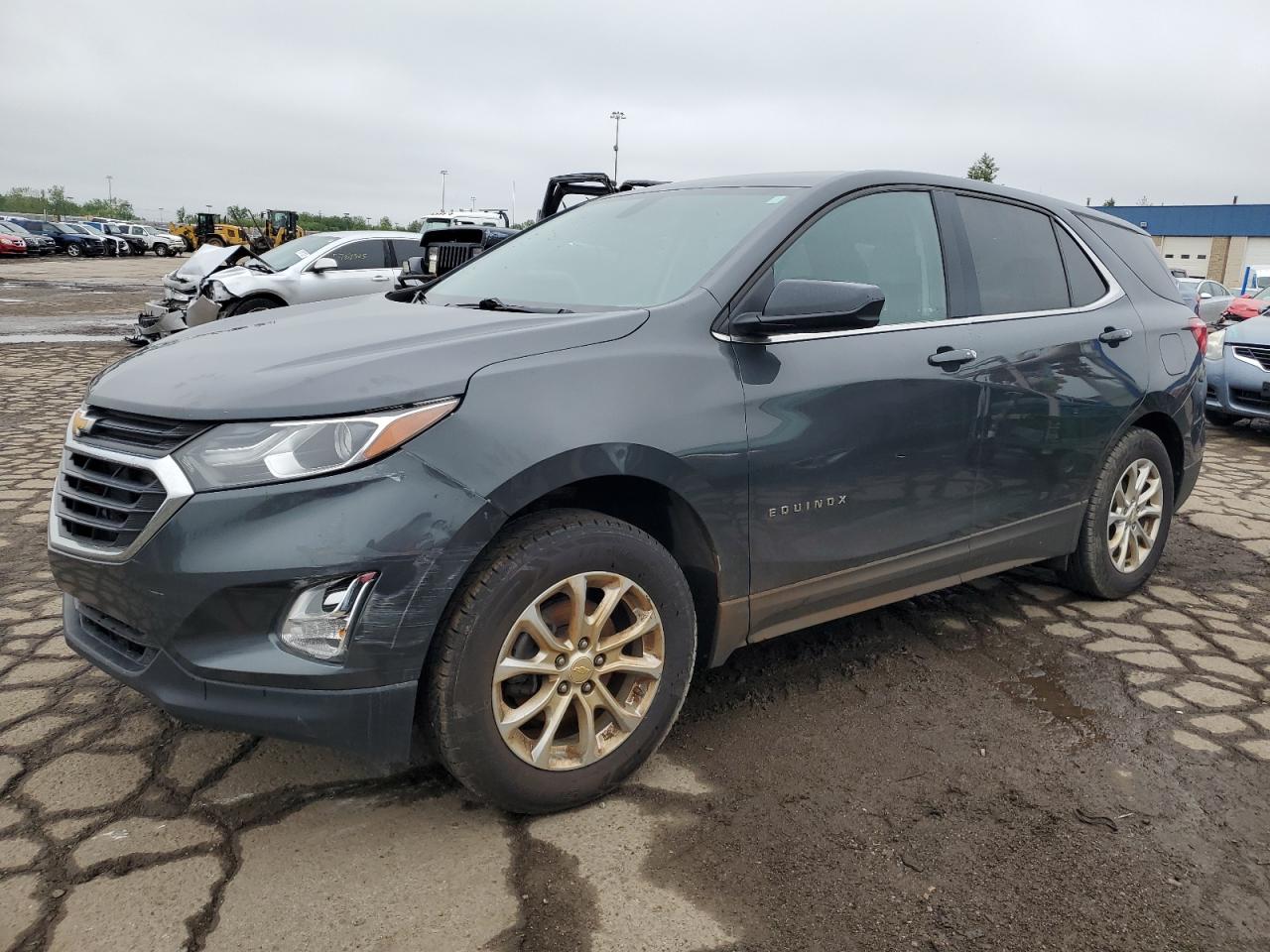 2018 Chevrolet Equinox Lt на продаже в Woodhaven, MI - Front End
