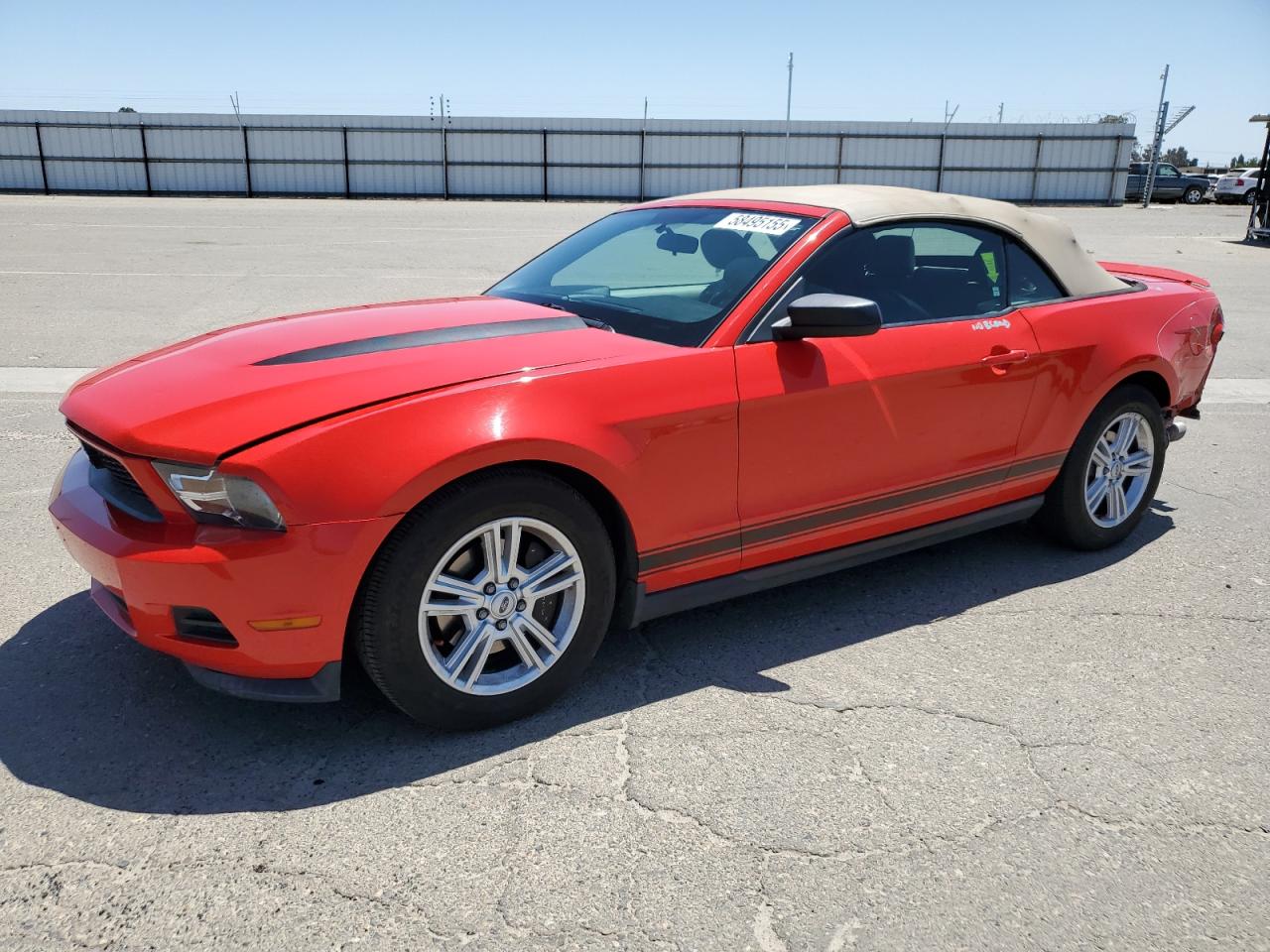 2011 Ford Mustang იყიდება Fresno-ში, CA - Rear End
