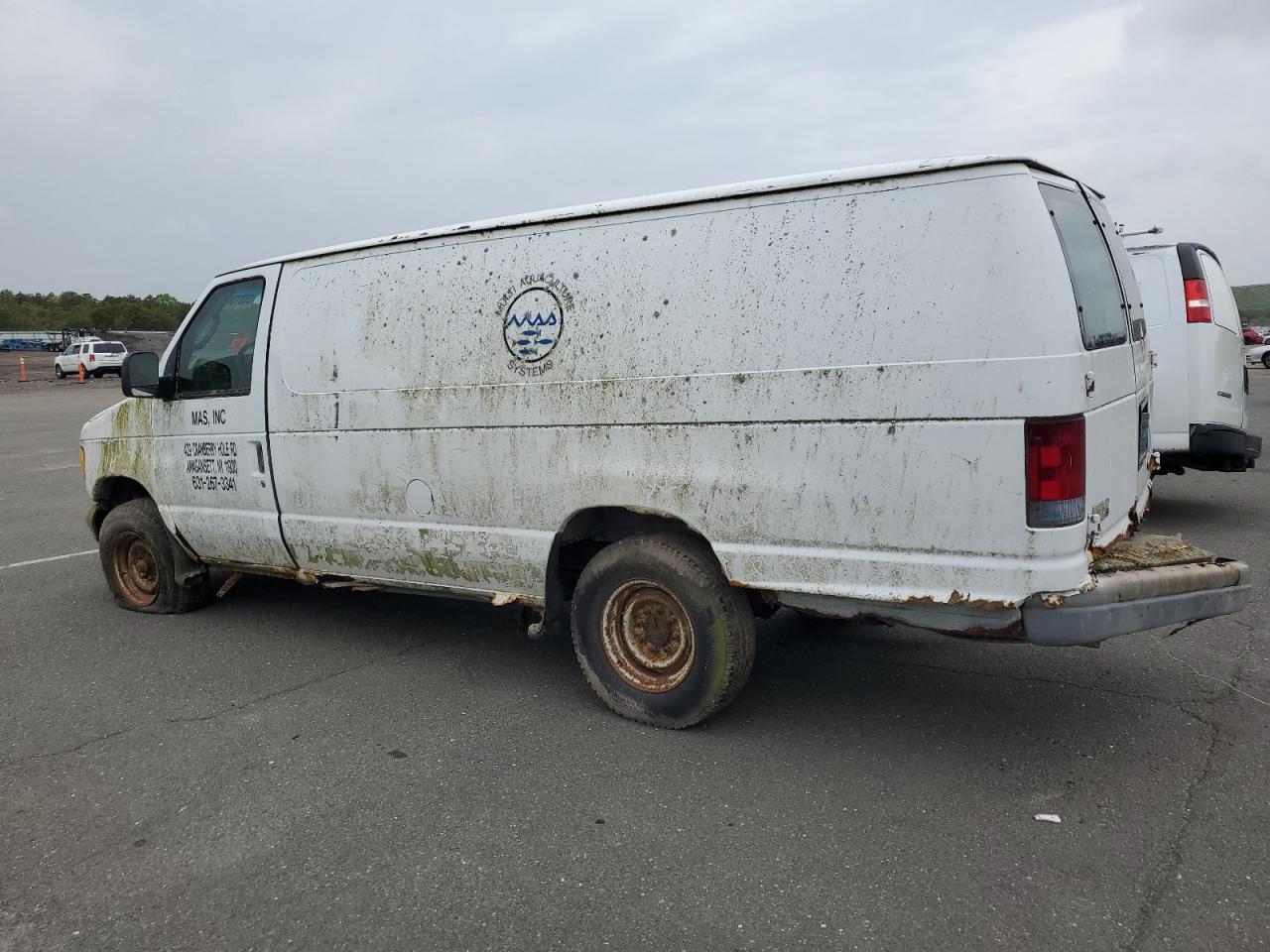 2003 Ford Econoline E350 Super Duty Van white null diesel 1FTSS34F53HB55586 photo #3