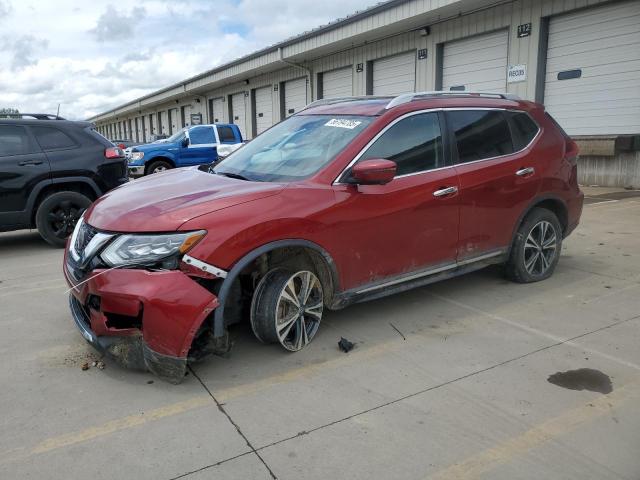  NISSAN ROGUE 2018 Красный