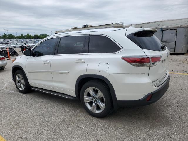  TOYOTA HIGHLANDER 2016 Белы