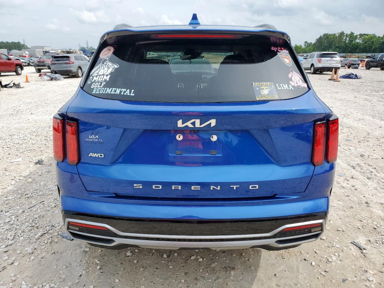2022 Kia Sorento Sx VIN: 5XYRKDLF4NG122371 Lot: 58673215