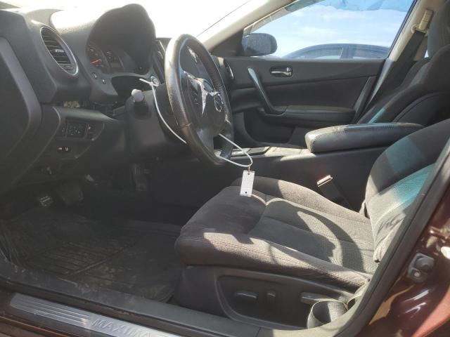  NISSAN MAXIMA 2014 Бордовий