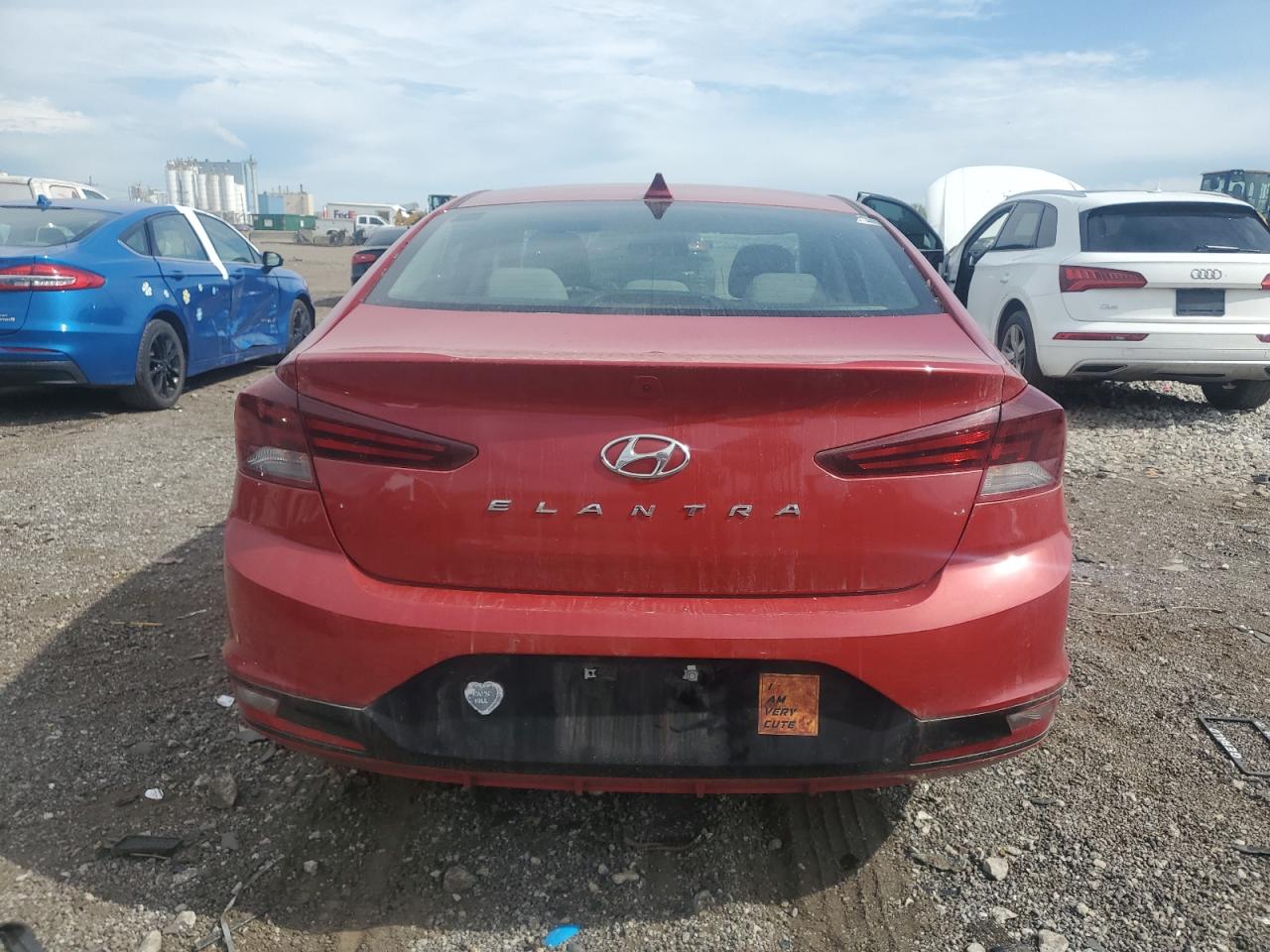 2019 Hyundai Elantra Sel VIN: 5NPD84LF7KH406302 Lot: 58389805