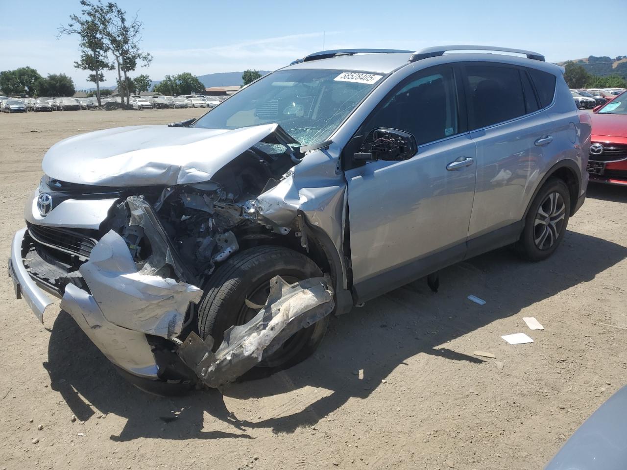 2016 Toyota Rav4 Le VIN: 2T3ZFREV1GW263845 Lot: 58528405