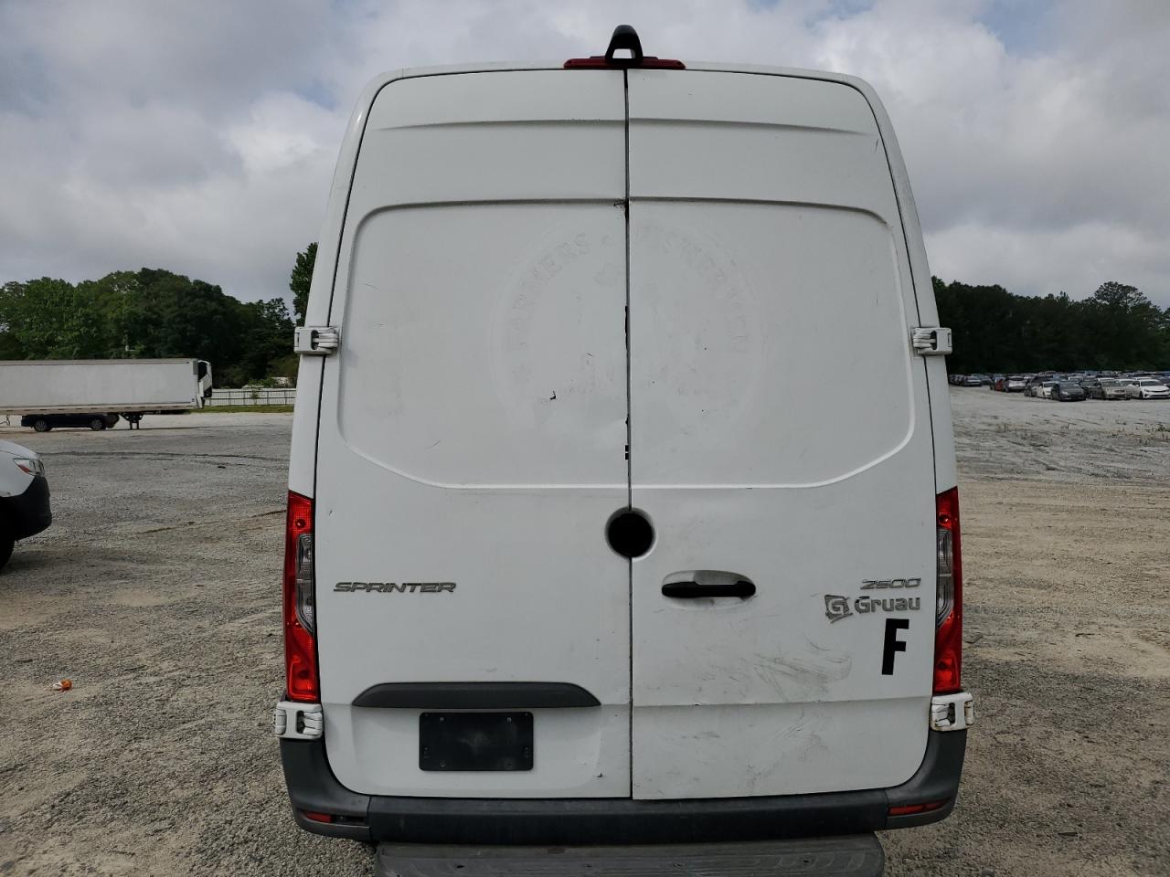 2019 Mercedes-Benz Sprinter 2500/3500 VIN: WD4PF0CD9KT016376 Lot: 57263465