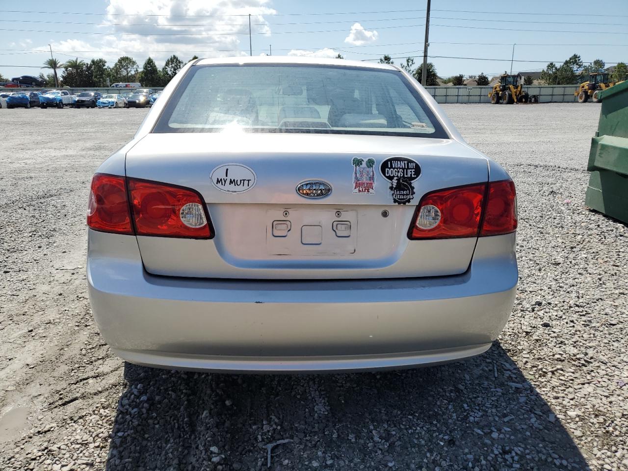 2007 Kia Optima Lx VIN: KNAGE123875134973 Lot: 57136045