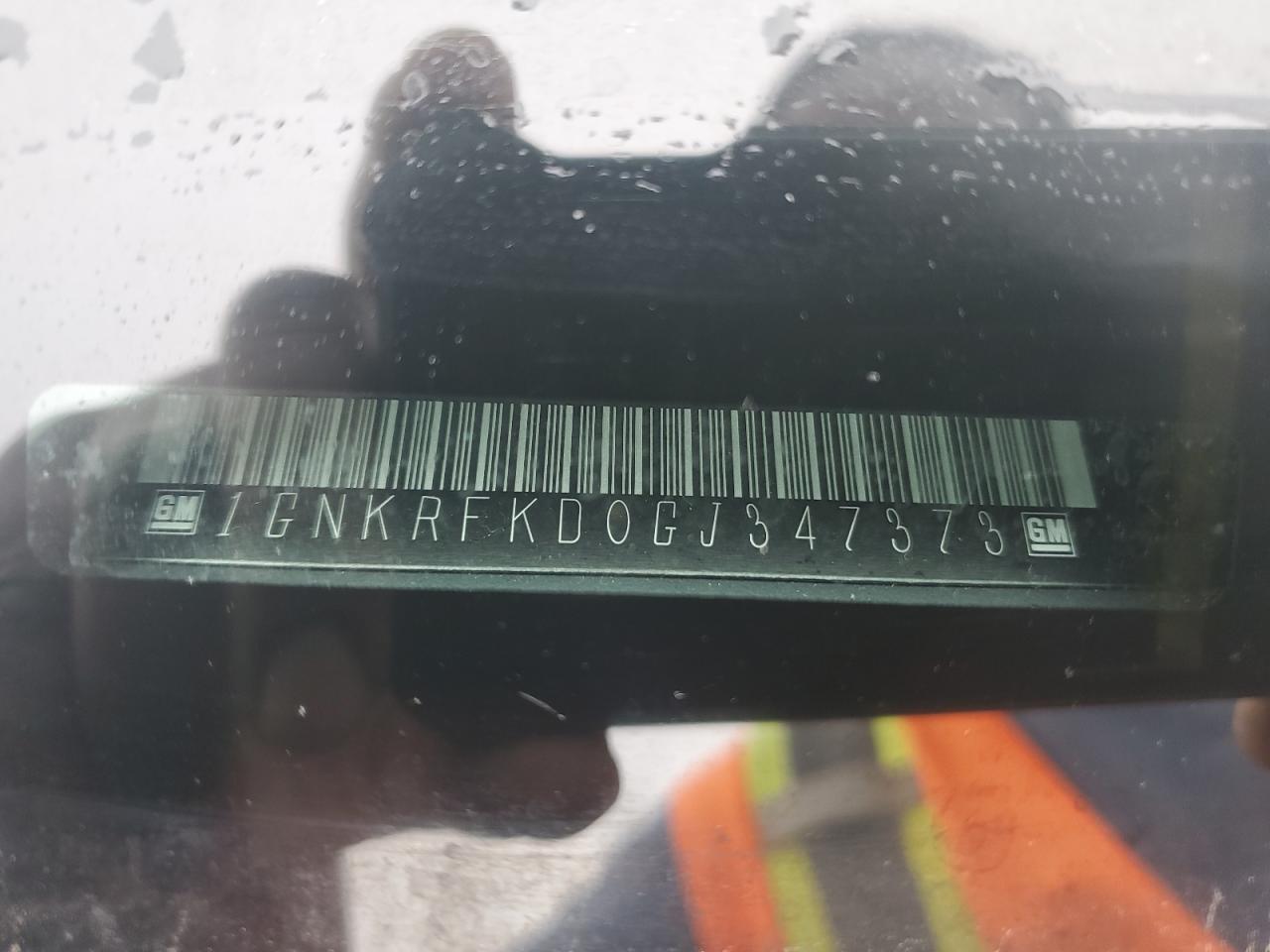 1GNKRFKD0GJ347373 2016 Chevrolet Traverse Ls