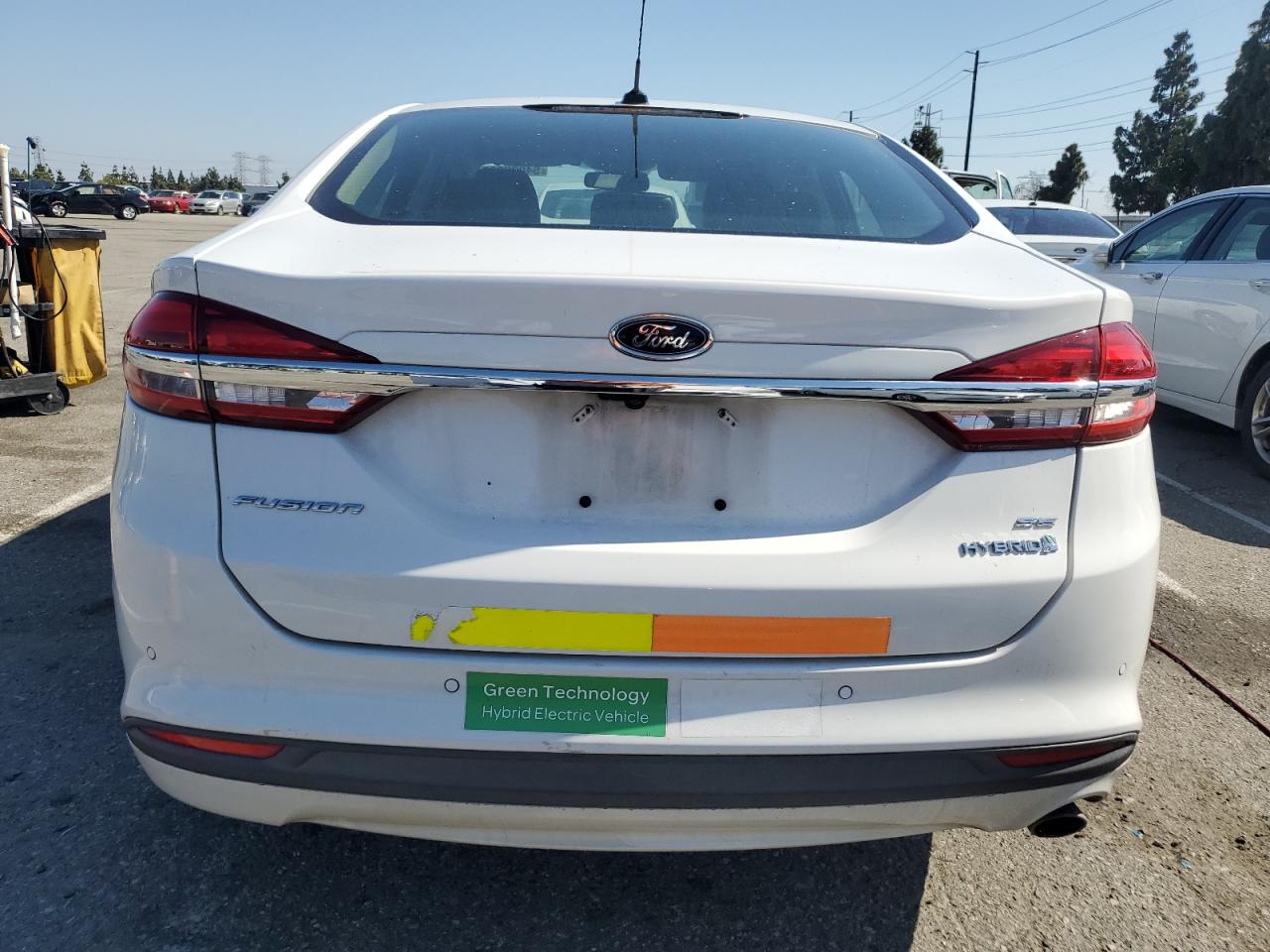2018 Ford Fusion Se Hybrid VIN: 3FA6P0LU2JR278734 Lot: 54029805
