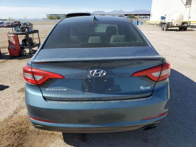  HYUNDAI SONATA 2016 Blue