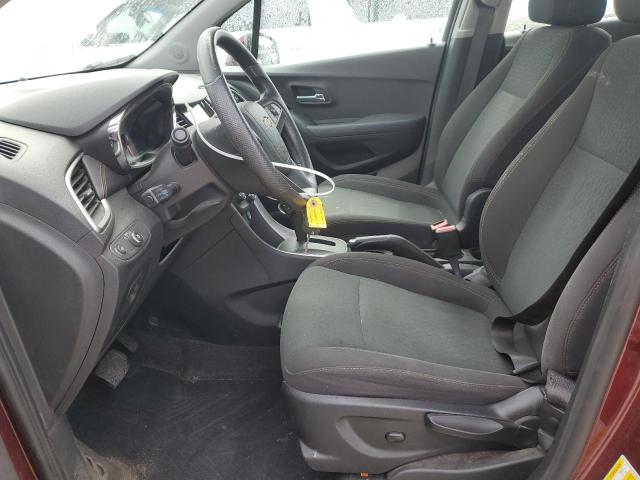  CHEVROLET TRAX 2017 Бургунди
