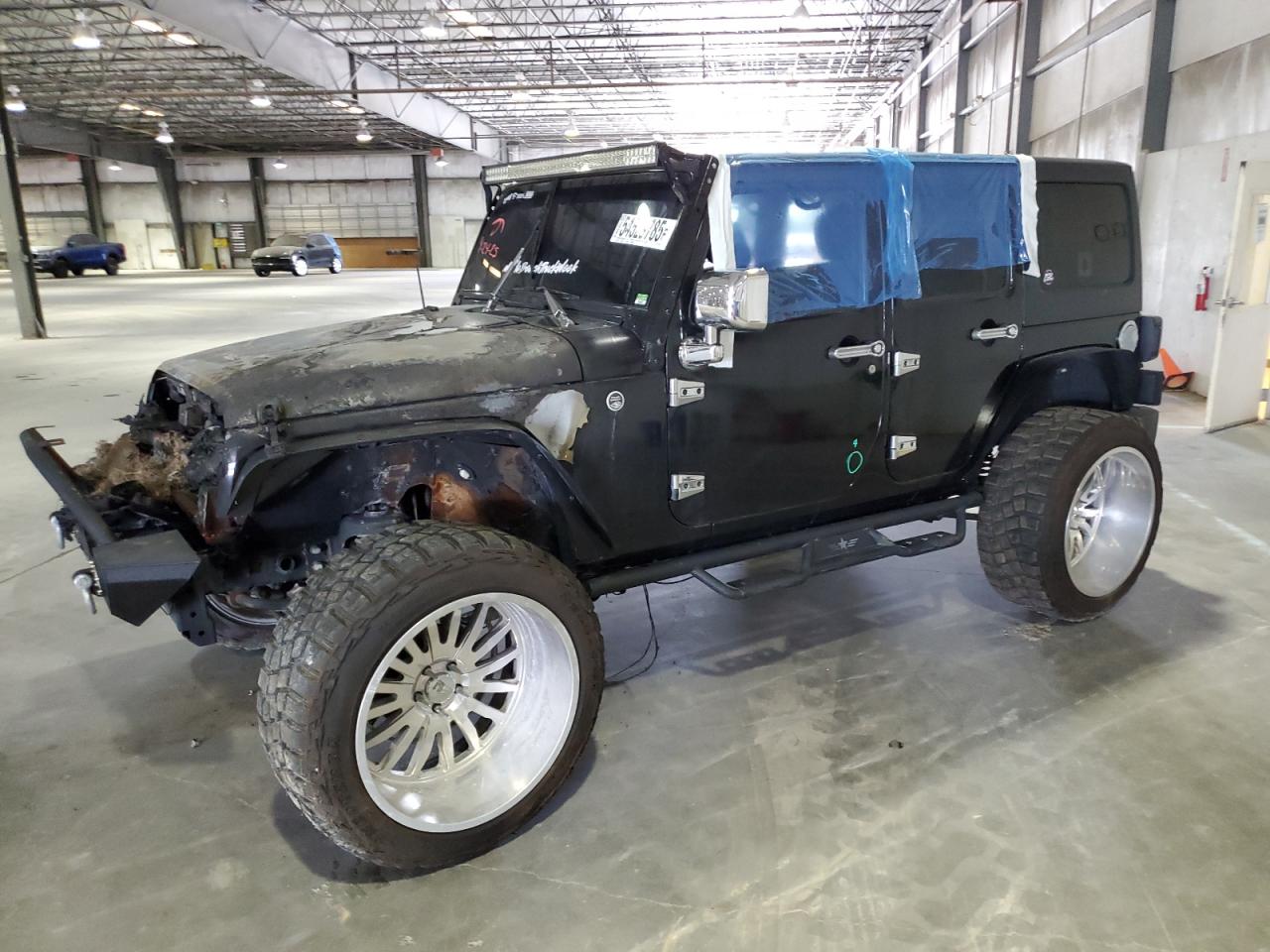 2018 Jeep Wrangler Unlimited Sport იყიდება Gaston-ში, SC - Burn