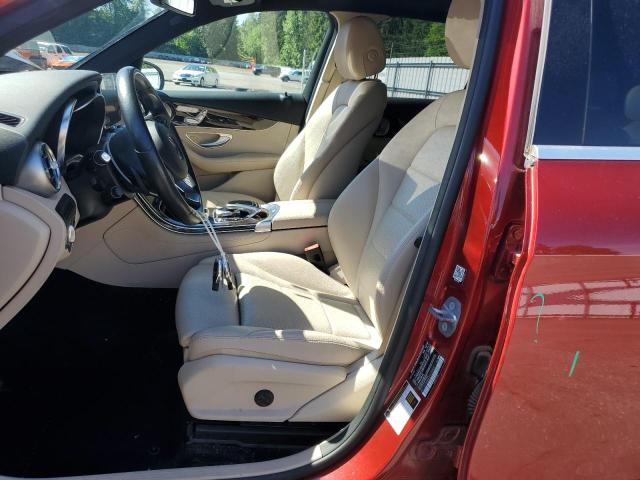  MERCEDES-BENZ GLC-CLASS 2018 Czerwony