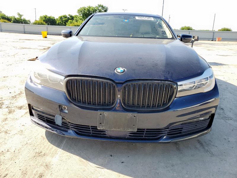 Sedans BMW 7 SERIES 2016 Blue