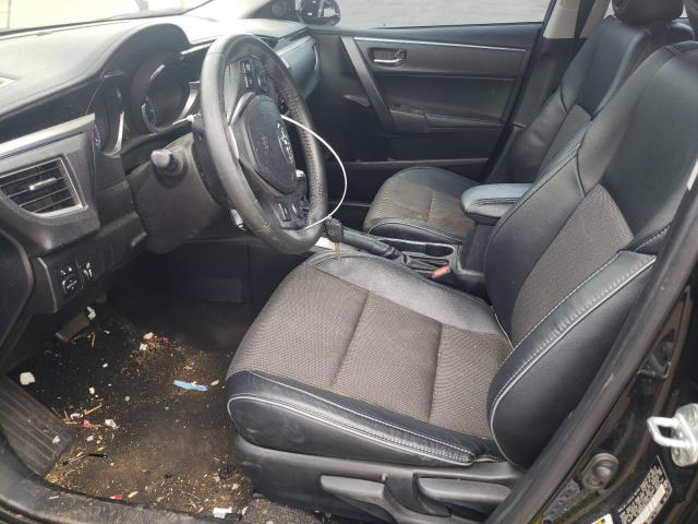 Sedans TOYOTA COROLLA 2016 Black