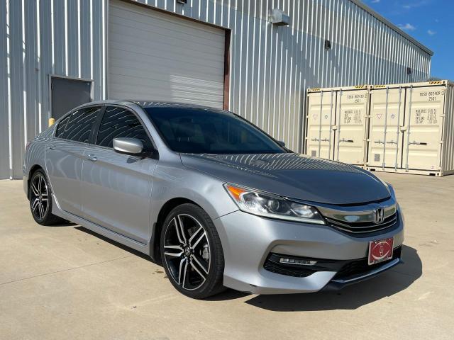 Sedans HONDA ACCORD 2017 Srebrny