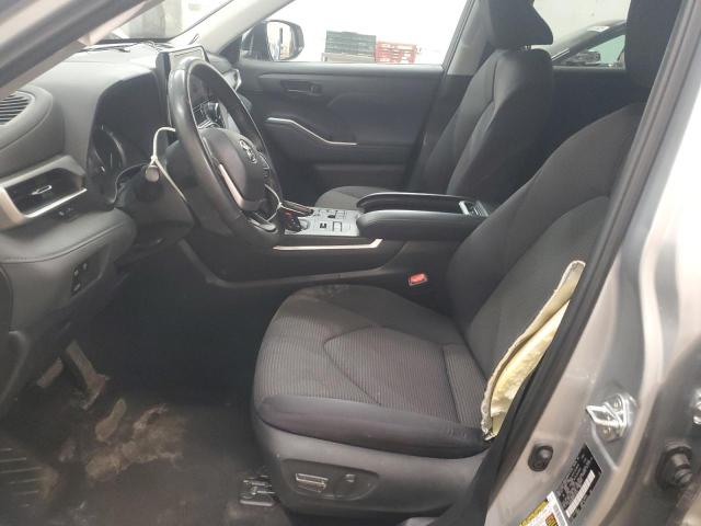  TOYOTA HIGHLANDER 2023 Серебристый