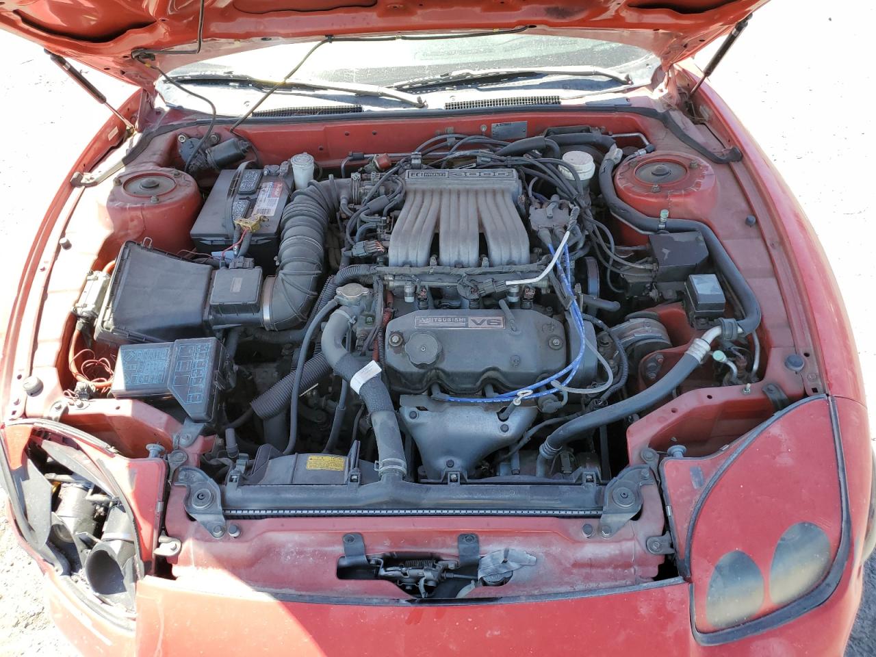 1998 Mitsubishi 3000 Gt VIN: JA3AM44H5WY002366 Lot: 55649735