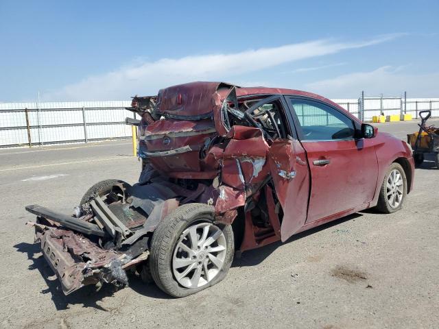  NISSAN SENTRA 2015 Красный